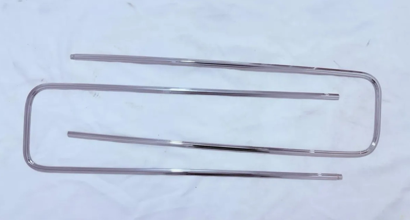 Friso Tampa Traseira Ford Twin Beam CROMADO